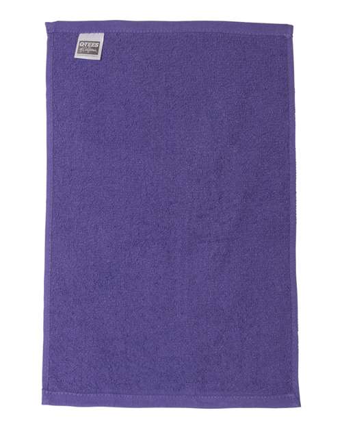 Q-Tees T18 Budget Rally Towel #color_Purple