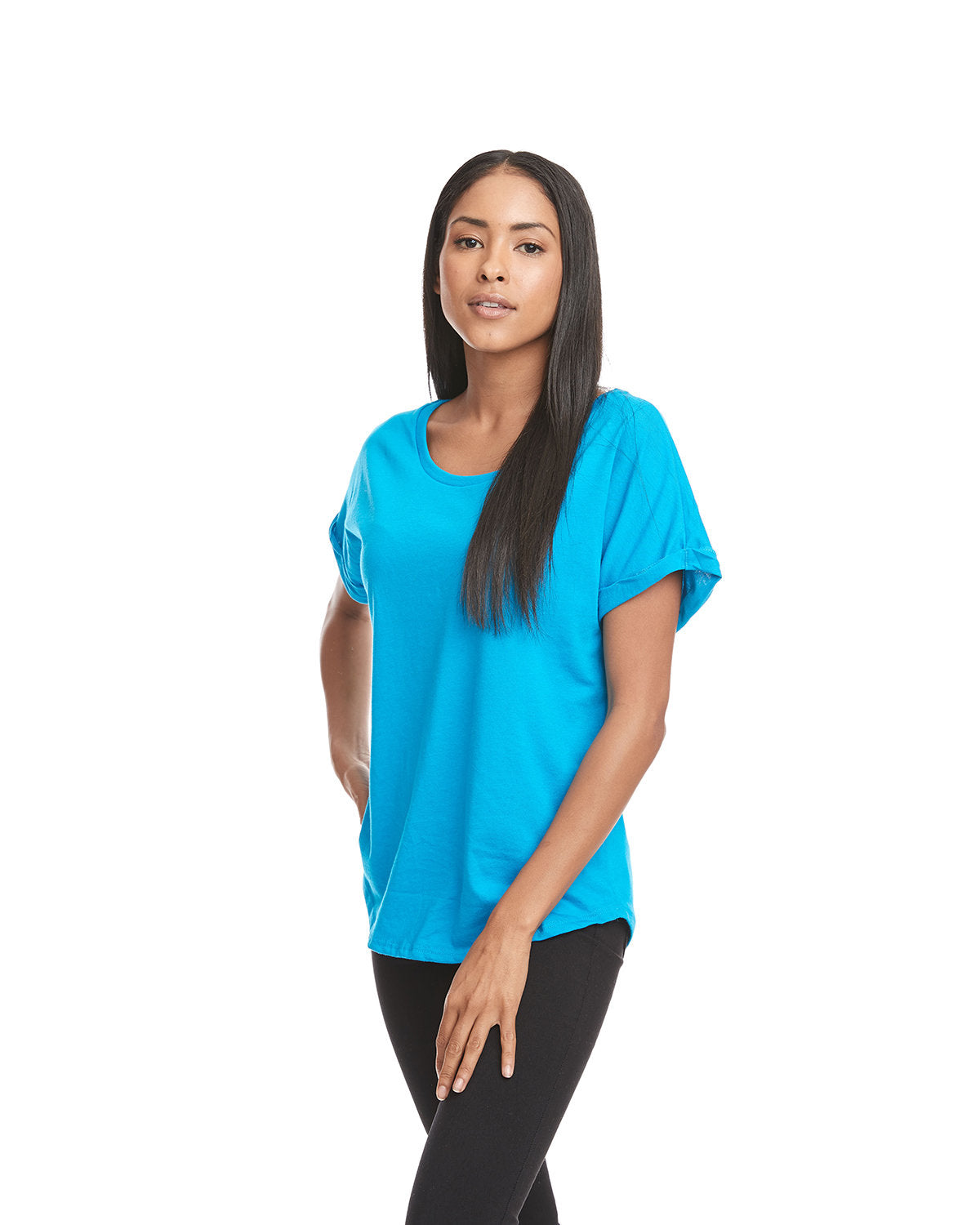 Next Level 6360 Ladies' Dolman with RolledSleeves