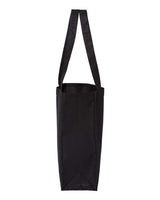 Q-Tees Q1000 12L Gussetted Shopping Bag #color_Black