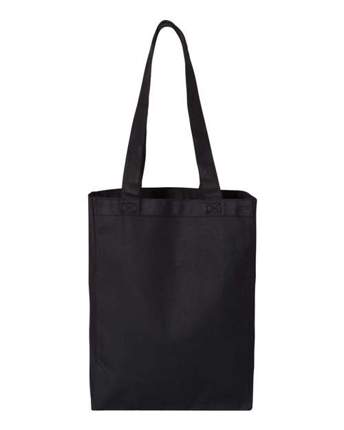 Q-Tees Q1000 12L Gussetted Shopping Bag #color_Black