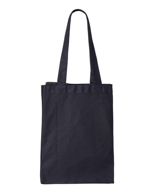 Q-Tees Q1000 12L Gussetted Shopping Bag #color_Navy