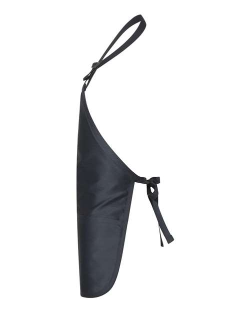 Q-Tees Q4250 Full-Length Apron with Pouch Pocket #color_Navy