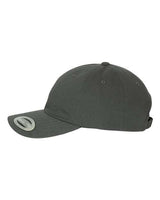 Yupoong 6245CM Adult Low-Profile Cotton Twill Dad Cap #color_DARK GREY