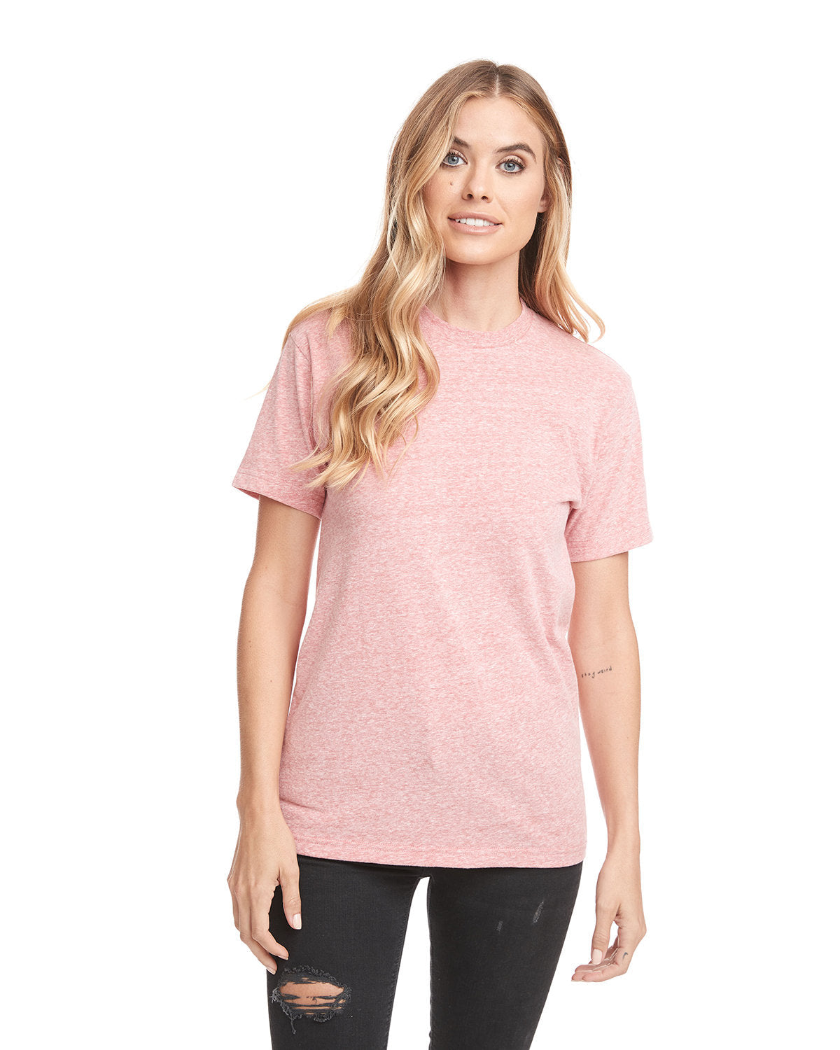 Next Level 6407 Unisex Sueded Snow Crewneck T-Shirt