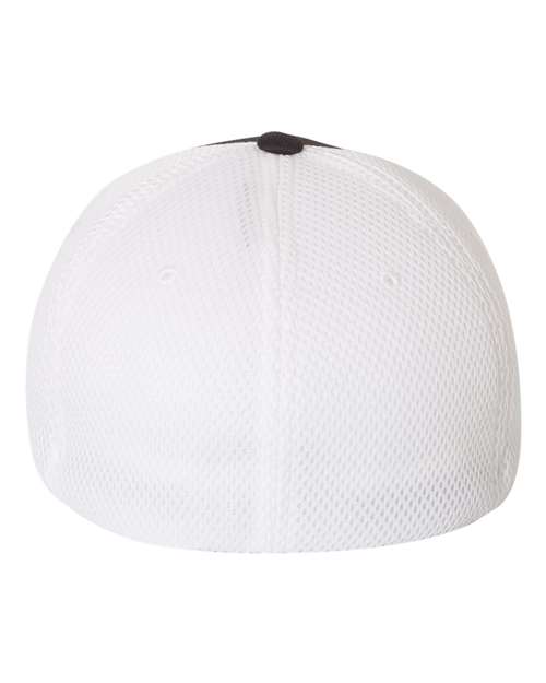 Flexfit 6533 Adult Ultrafibre and Airmesh Cap #color_BLACK/ WHITE