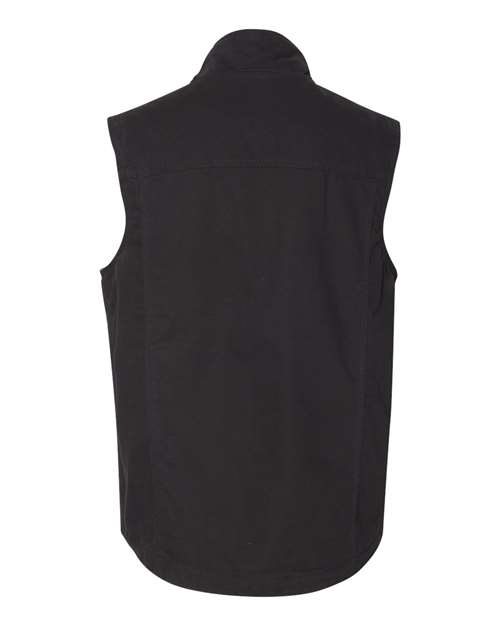 Dri Duck 5068 Men's Trek Vest #color_BLACK