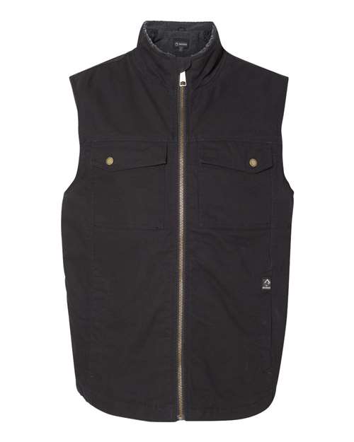 Dri Duck 5068 Men's Trek Vest #color_BLACK