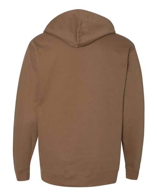 Independent Trading Co. SS4500 Midweight Hooded Sweatshirt #color_Saddle