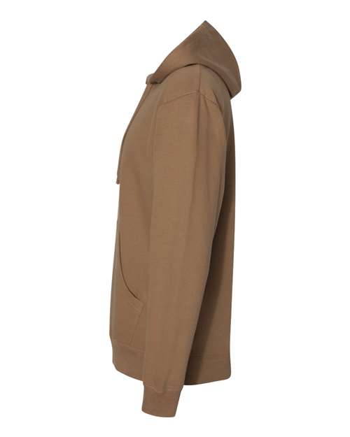 Independent Trading Co. SS4500 Midweight Hooded Sweatshirt #color_Saddle
