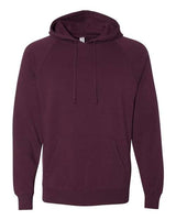 Independent Trading Co. PRM33SBP Special Blend Raglan Hooded Sweatshirt #color_Maroon