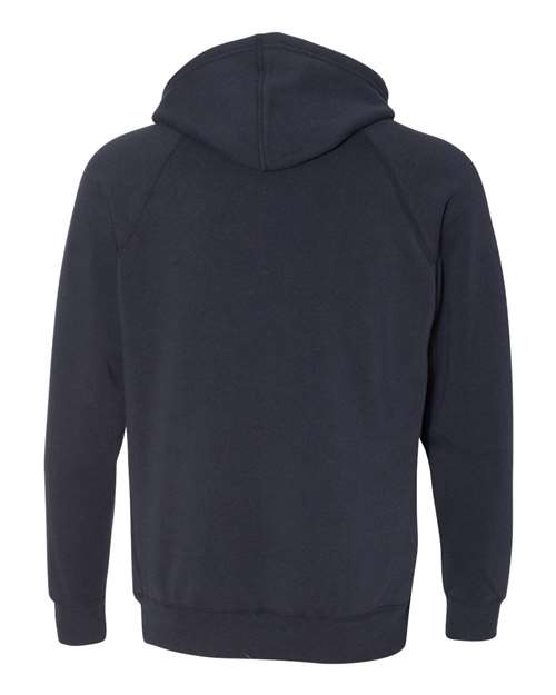 Independent Trading Co. PRM33SBP Special Blend Raglan Hooded Sweatshirt #color_Classic Navy