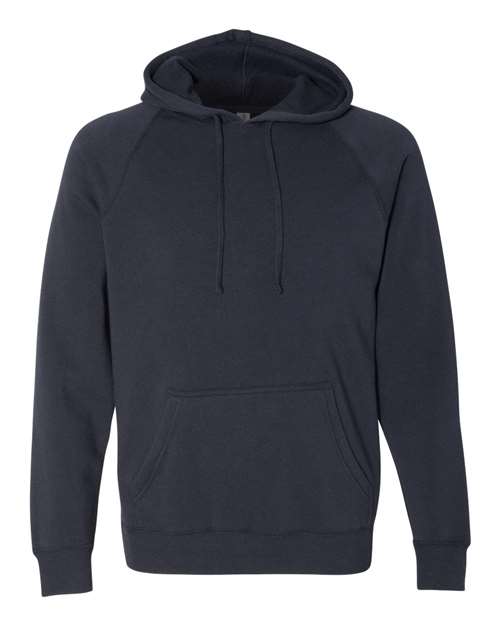 Independent Trading Co. PRM33SBP Special Blend Raglan Hooded Sweatshirt #color_Classic Navy