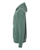 Independent Trading Co. PRM4500 Midweight Pigment-Dyed Hooded Sweatshirt #color_Pigment Alpine Green