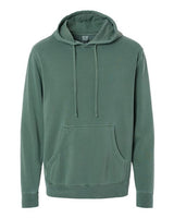 Independent Trading Co. PRM4500 Midweight Pigment-Dyed Hooded Sweatshirt #color_Pigment Alpine Green
