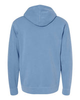 Independent Trading Co. PRM4500 Midweight Pigment-Dyed Hooded Sweatshirt #color_Pigment Light Blue