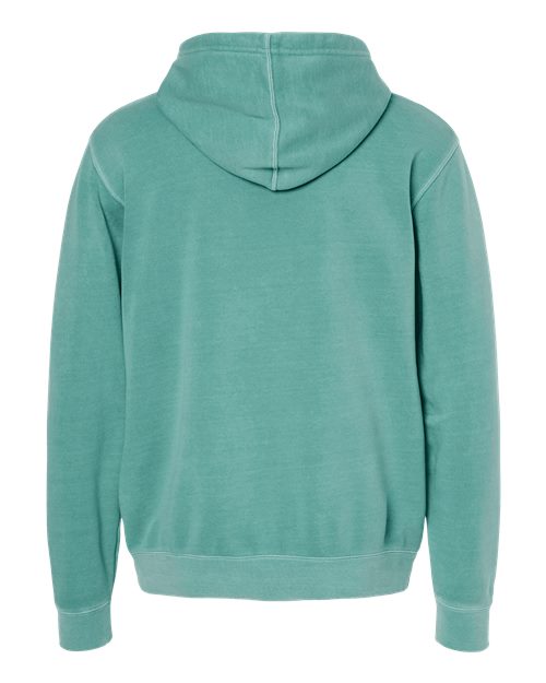 Independent Trading Co. PRM4500 Midweight Pigment-Dyed Hooded Sweatshirt #color_Pigment Mint
