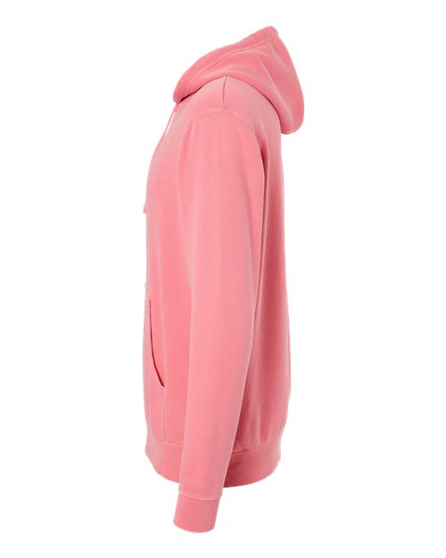 Independent Trading Co. PRM4500 Midweight Pigment-Dyed Hooded Sweatshirt #color_Pigment Pink