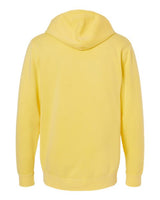 Independent Trading Co. PRM4500 Midweight Pigment-Dyed Hooded Sweatshirt #color_Pigment Yellow