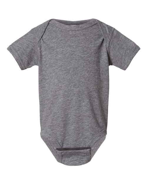 Rabbit Skins 4424 Infant Fine Jersey Bodysuit #color_GRANITE HEATHER