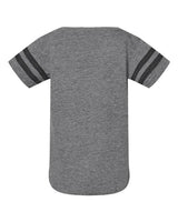 Rabbit Skins 4437 Infant Football Bodysuit #color_GRAN HTH/ VN SMK