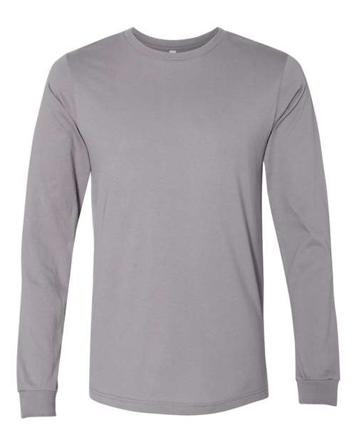 Bella + Canvas 3501 Unisex Jersey Long-Sleeve T-Shirt #color_STORM