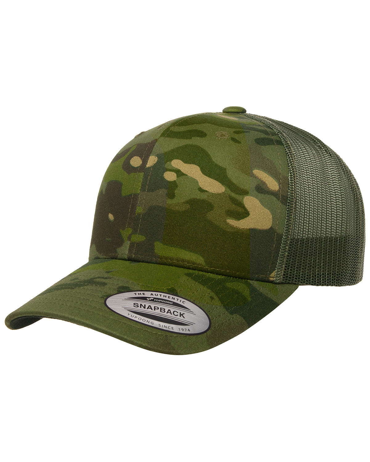 Yupoong 6606MC Retro Trucker Multicam Snapback