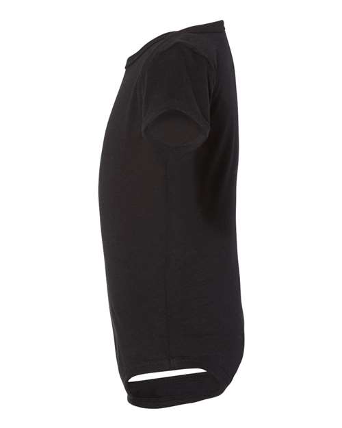 Bella + Canvas 100B Infant Jersey Short-Sleeve One-Piece #color_BLACK