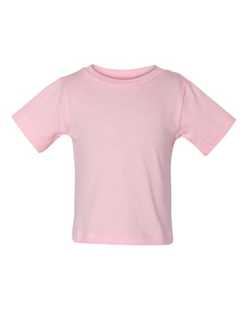 Bella + Canvas 3001B Infant Jersey Short Sleeve T-Shirt #color_PINK
