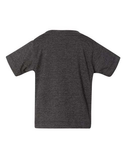 Bella + Canvas 3001B Infant Jersey Short Sleeve T-Shirt #color_DARK GRY HTHR