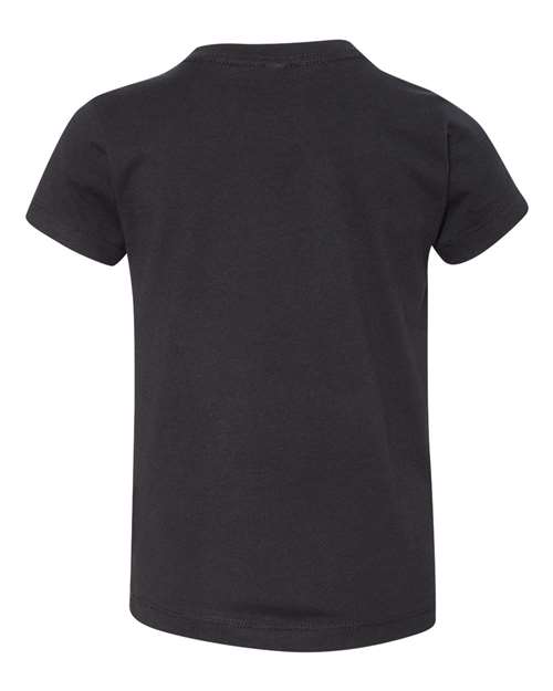 Bella + Canvas 3001T Toddler Jersey Short-Sleeve T-Shirt #color_BLACK