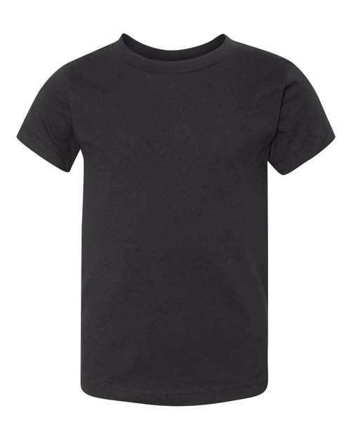 Bella + Canvas 3001T Toddler Jersey Short-Sleeve T-Shirt #color_BLACK
