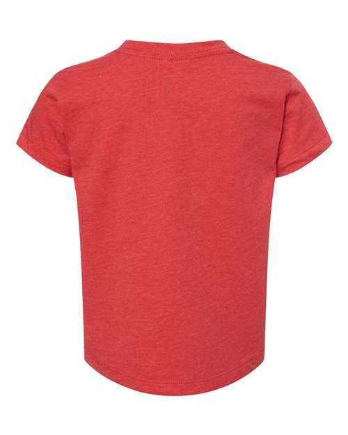 Bella + Canvas 3001T Toddler Jersey Short-Sleeve T-Shirt #color_HEATHER RED