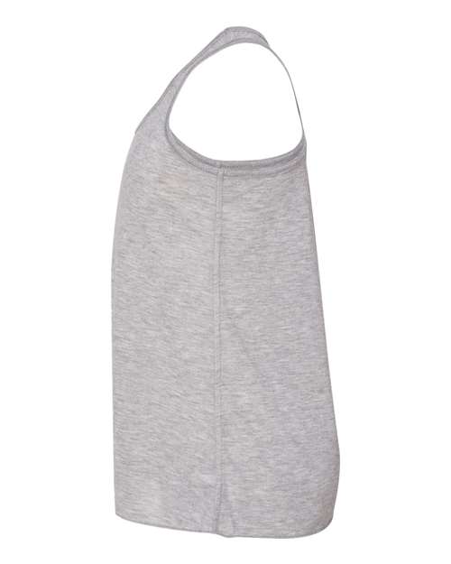 Bella + Canvas B8800Y Youth Flowy Racerback Tank #color_ATHLETIC HEATHER