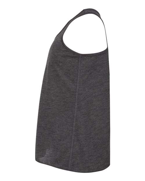Bella + Canvas B8800Y Youth Flowy Racerback Tank #color_DARK GRY HEATHER