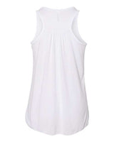 Bella + Canvas B8800Y Youth Flowy Racerback Tank #color_WHITE