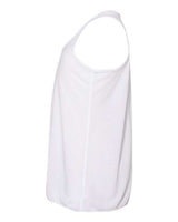 Bella + Canvas B8800Y Youth Flowy Racerback Tank #color_WHITE