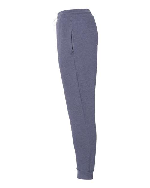 Bella + Canvas 3727 Unisex Jogger Sweatpant #color_HEATHER NAVY