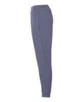 Bella + Canvas 3727 Unisex Jogger Sweatpant #color_HEATHER NAVY