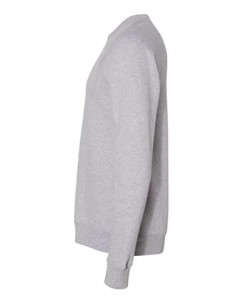 Bella + Canvas 3901 Unisex Sponge Fleece Crewneck Sweatshirt #color_ATHLETIC HEATHER