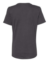 Bella + Canvas B6400 Ladies' Relaxed Jersey Short-Sleeve T-Shirt #color_DARK GREY
