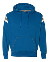 J America JA8847 Adult Vintage Athletic Hooded Sweatshirt #color_VINTAGE ROYAL