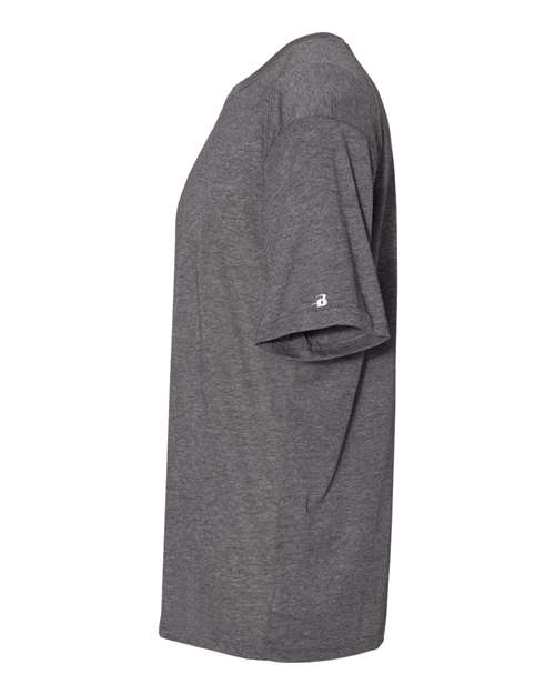 Badger 4940 Triblend Performance T-Shirt #color_Black Heather