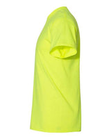 Gildan G800 Adult 50/50 T-Shirt #color_SAFETY GREEN