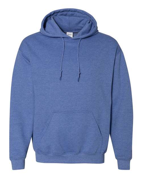 Gildan G185 Adult Heavy Blend 50/50 Hooded Sweatshirt #color_HTHR SPORT ROYAL