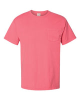 ComfortWash by Hanes GDH150 Unisex Garment-Dyed T-Shirt with Pocket #color_CORAL CRAZE
