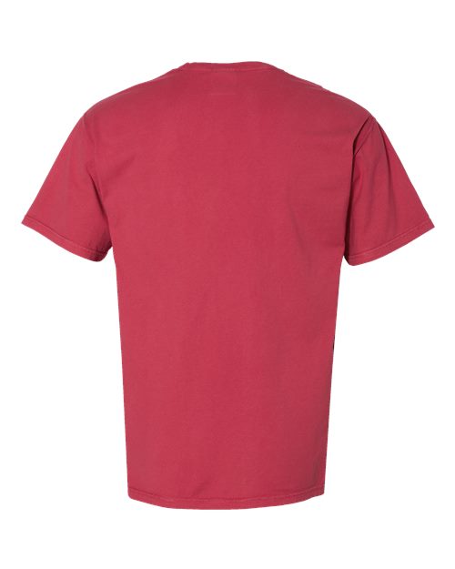 ComfortWash by Hanes GDH150 Unisex Garment-Dyed T-Shirt with Pocket #color_CRIMSON FALL
