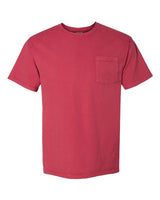 ComfortWash by Hanes GDH150 Unisex Garment-Dyed T-Shirt with Pocket #color_CRIMSON FALL