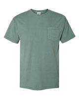 ComfortWash by Hanes GDH150 Unisex Garment-Dyed T-Shirt with Pocket #color_CYPRESS GREEN