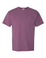 ComfortWash by Hanes GDH150 Unisex Garment-Dyed T-Shirt with Pocket #color_PURPLE PLM RAISN