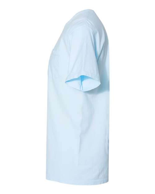 ComfortWash by Hanes GDH150 Unisex Garment-Dyed T-Shirt with Pocket #color_SOOTHING BLUE